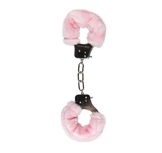 Kajdanki-furry handcuffs - pink